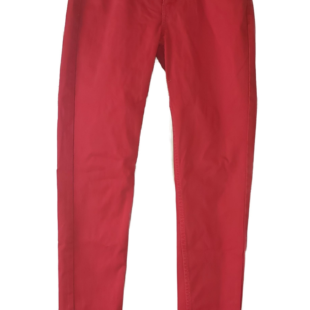 Levis 710 super skinny red jeans, size 27